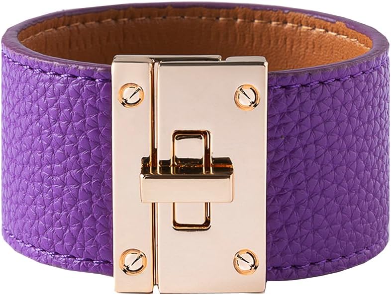 Rantanto Braid Leather Wrap Bracelet Trendy Stackable Crystal Cuff Boho Gold Heart Bracelet Jewelry Gift For Women - Image 1